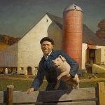 "Portrait Of A Farmer," by N.C. Wyeth.