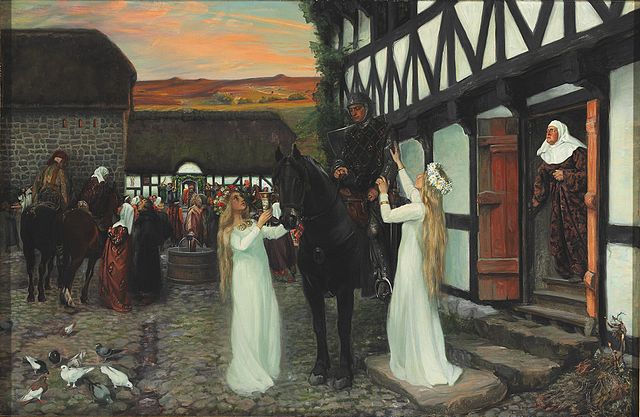 "Wedding," by Agnes Slott-Møller.