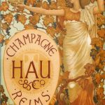 "Champagne Hau & Co, Reims," by Walter Crane.