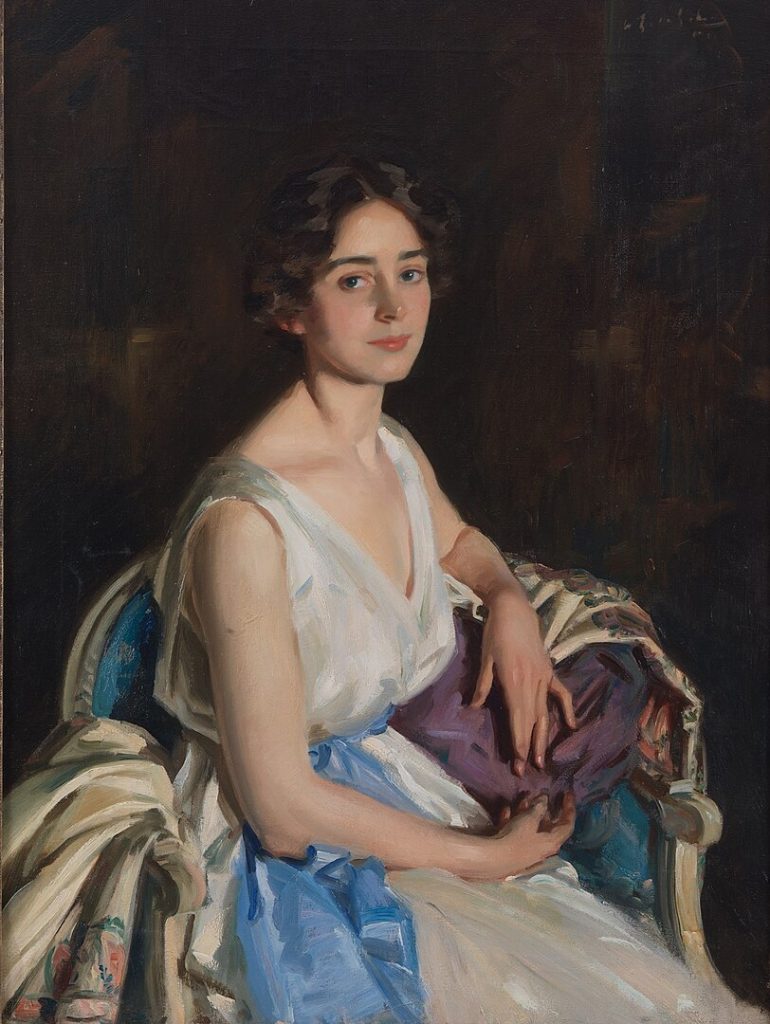 "Mademoiselle Querrio," by Wilfrid Gabriel de Glehn.