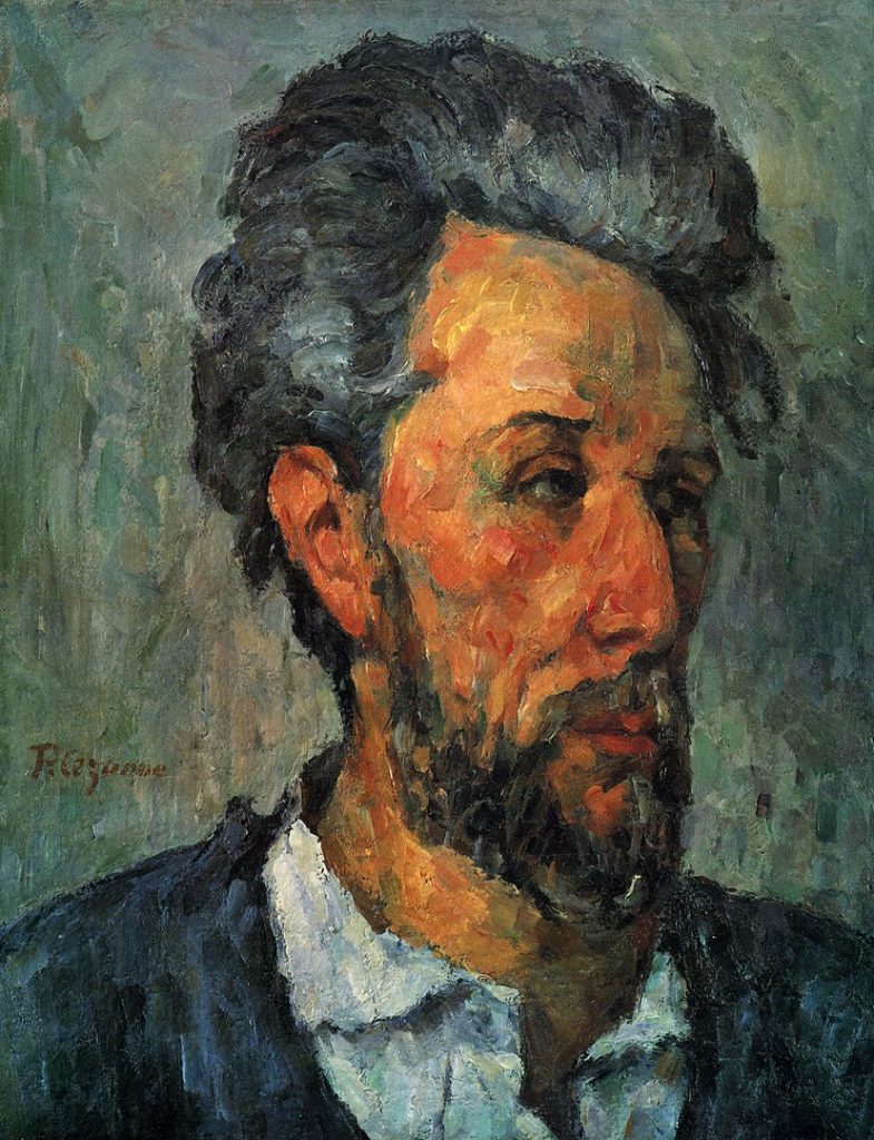 "Portrait De Victor Chocquet," by Paul Cézanne.