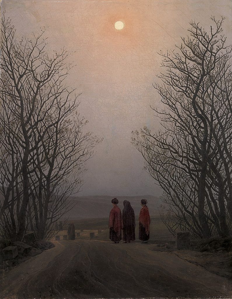 "Ostermorgen," by Caspar David Friedrich.