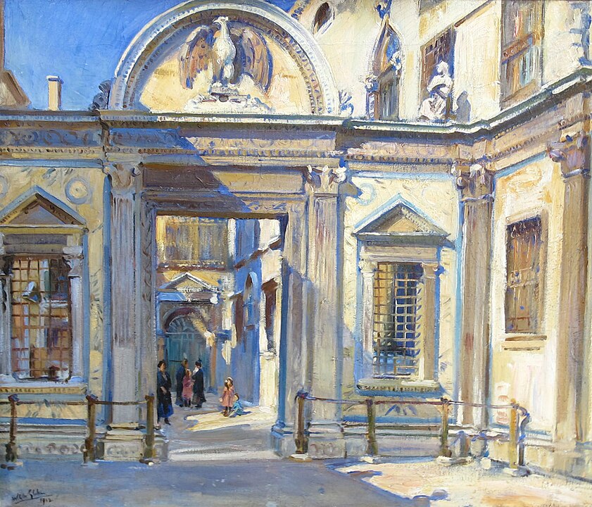 "Venetian Doorway," by Wilfrid Gabriel de Glehn.