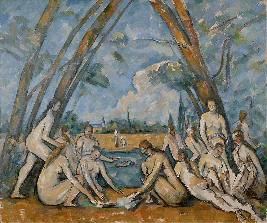 "The Large Bathers," by Paul Cézanne.
