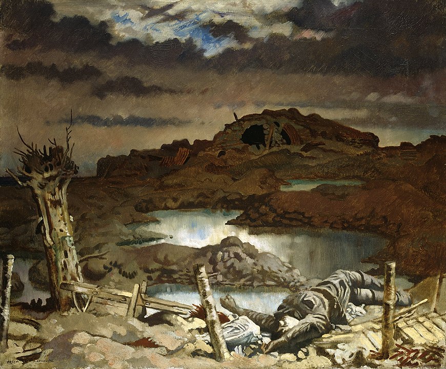 "Zonnebeke," by William Orpen.
