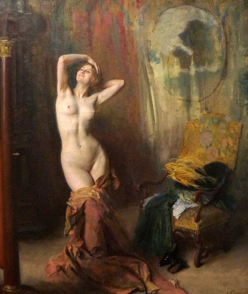 "Devant La Psyche," by Émile Friant.