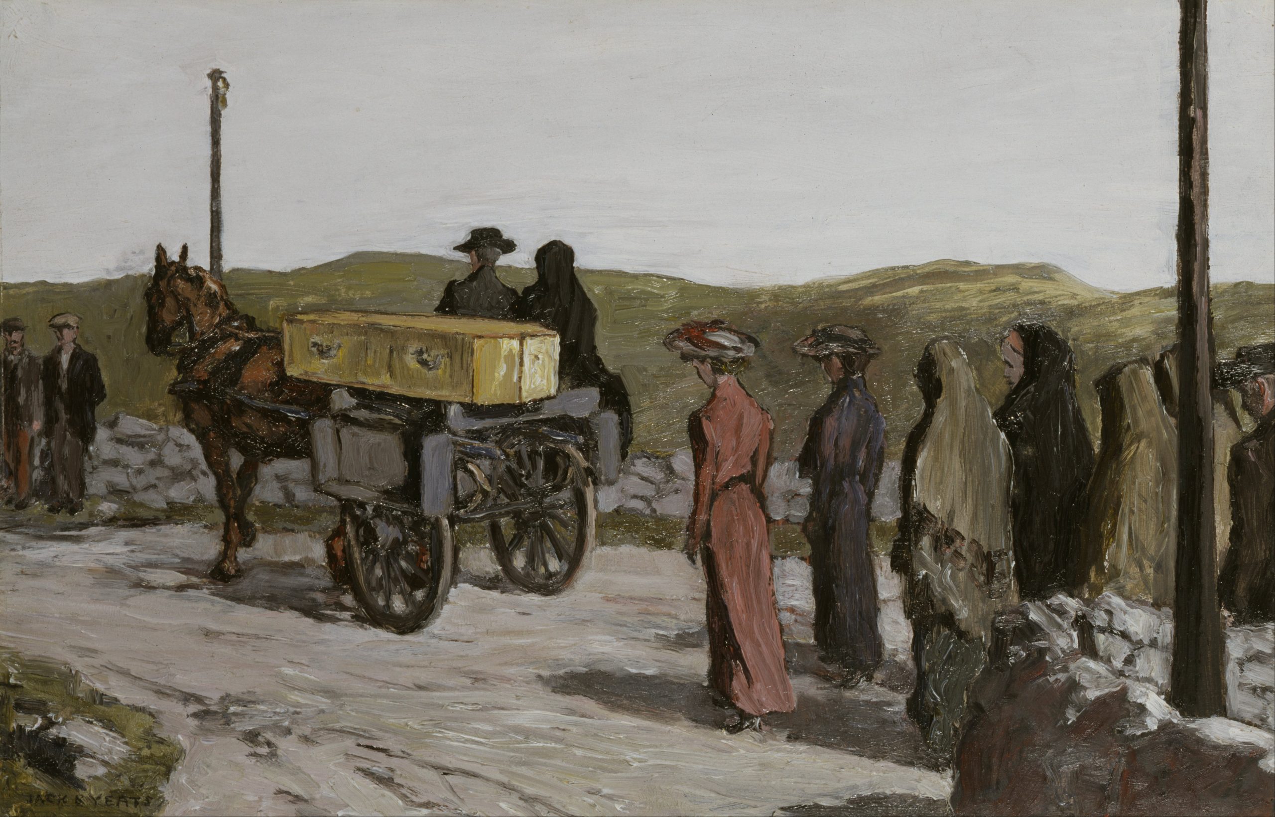 "The Swinford Funeral," by Jack Butler Yeats.