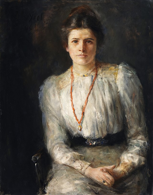 "Portrait Of Susan Mary Lily Yeats," by Jack Butler Yeats.