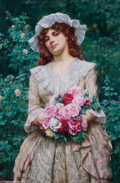 "Roses," by William Arthur Breakspeare.