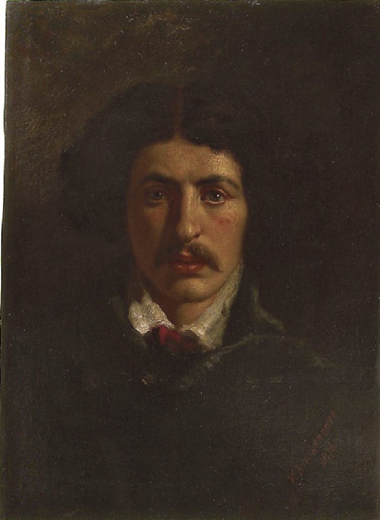 "Self Portrait," by William Arthur Breakspeare.