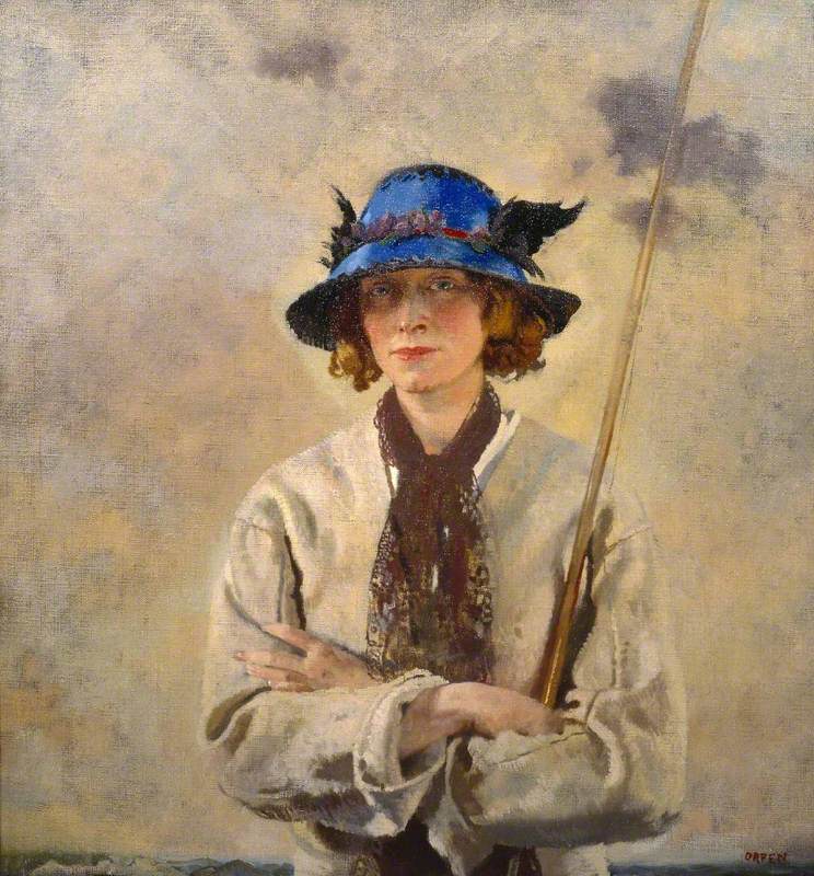 "The Angler," by William Orpen.
