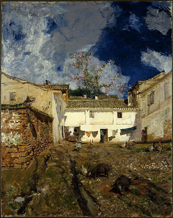 "A Patio In Granada," by María Fortuny.