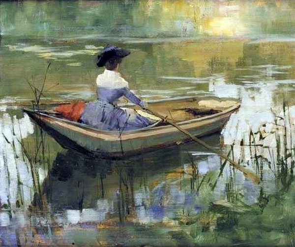 "A Summer Afternoon," by John Lavery.