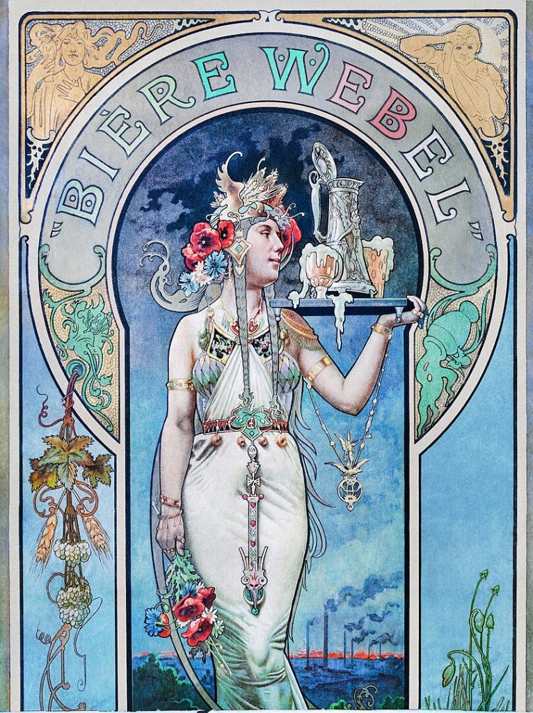 "Biere Webel," by Louis Théophile Hingre.