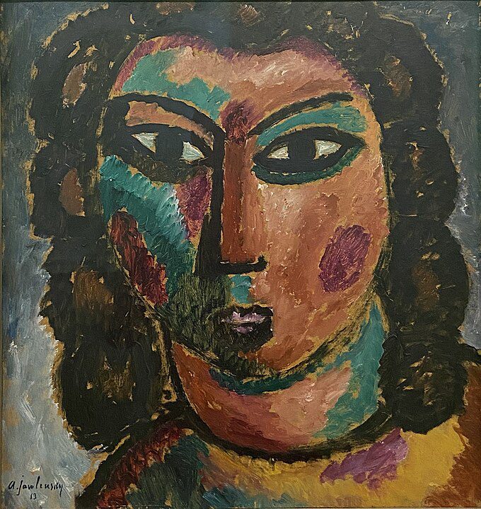 "Brown Curls," by Alexej Von Jawlensky.