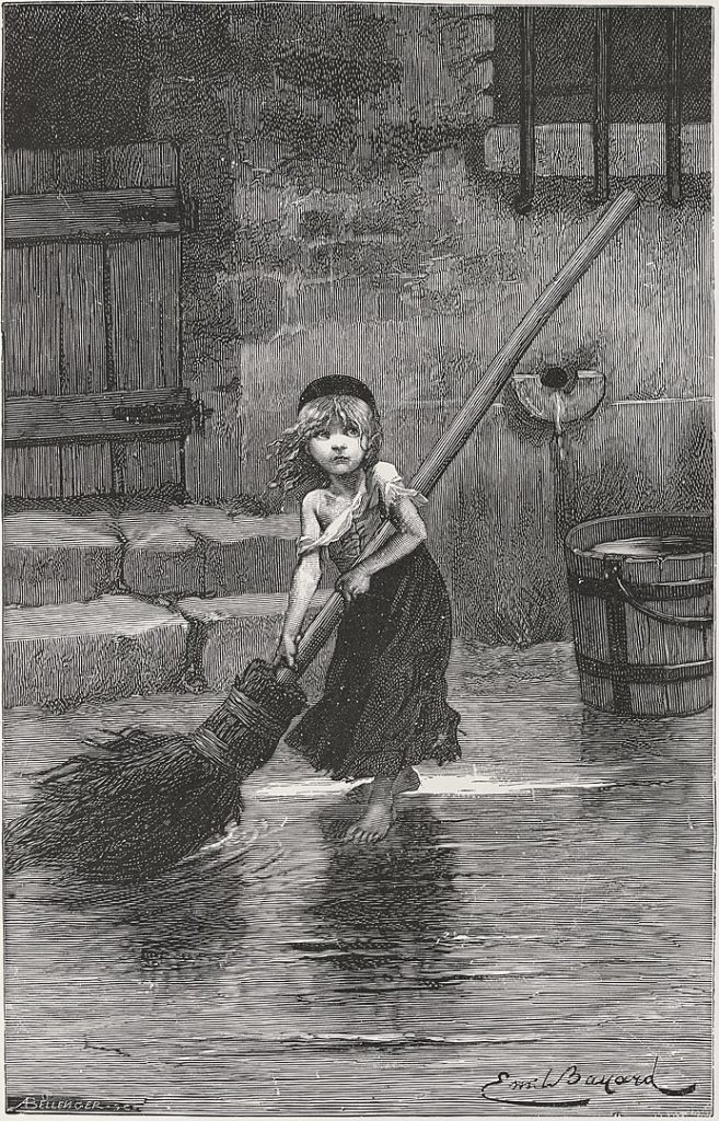 "Cosette," by Émile Bayard.