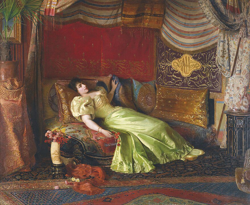 "Dreams Of The Orient," by Georges Croegaert.