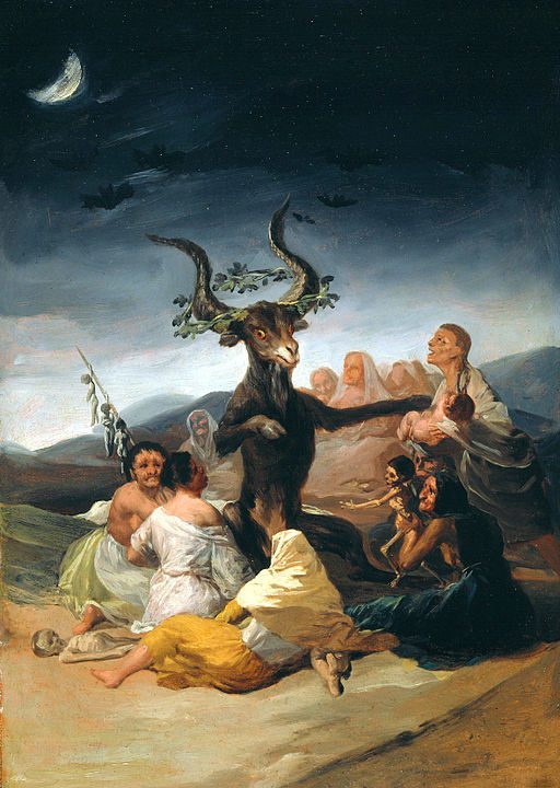 "El Aquelarre," by Francisco de Goya.