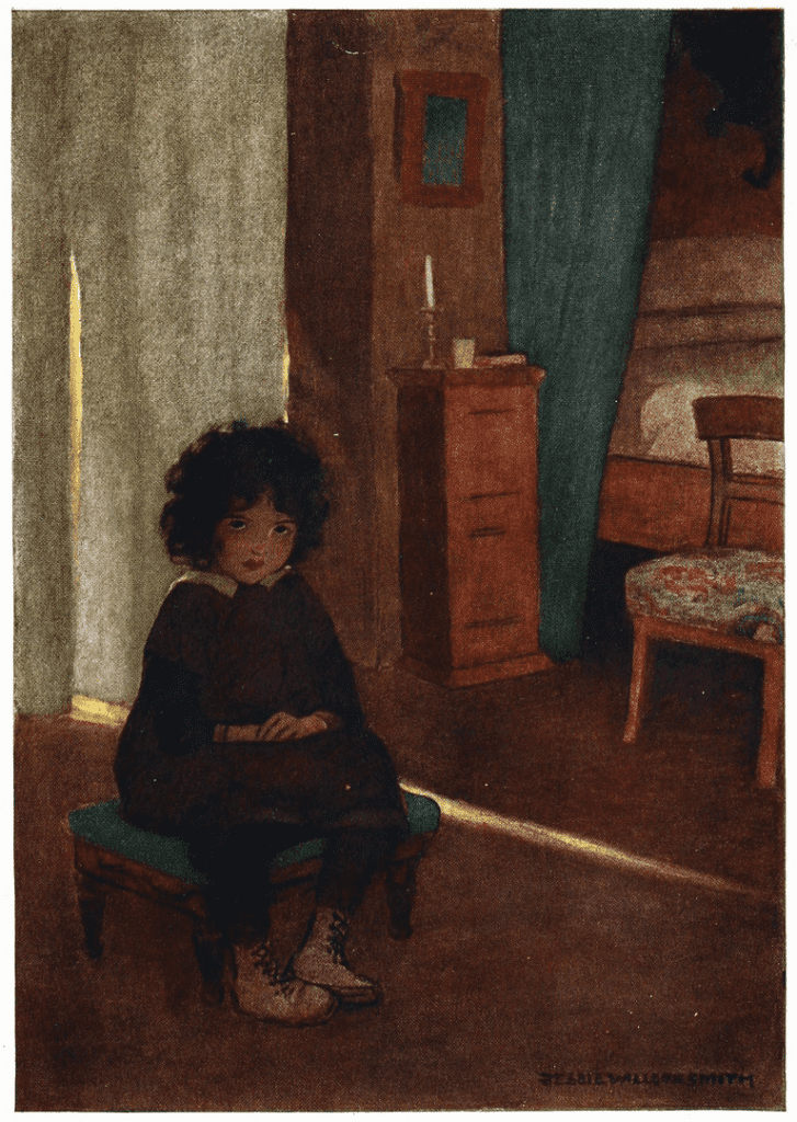 "Facing," by Jessie Wilcox Smith.