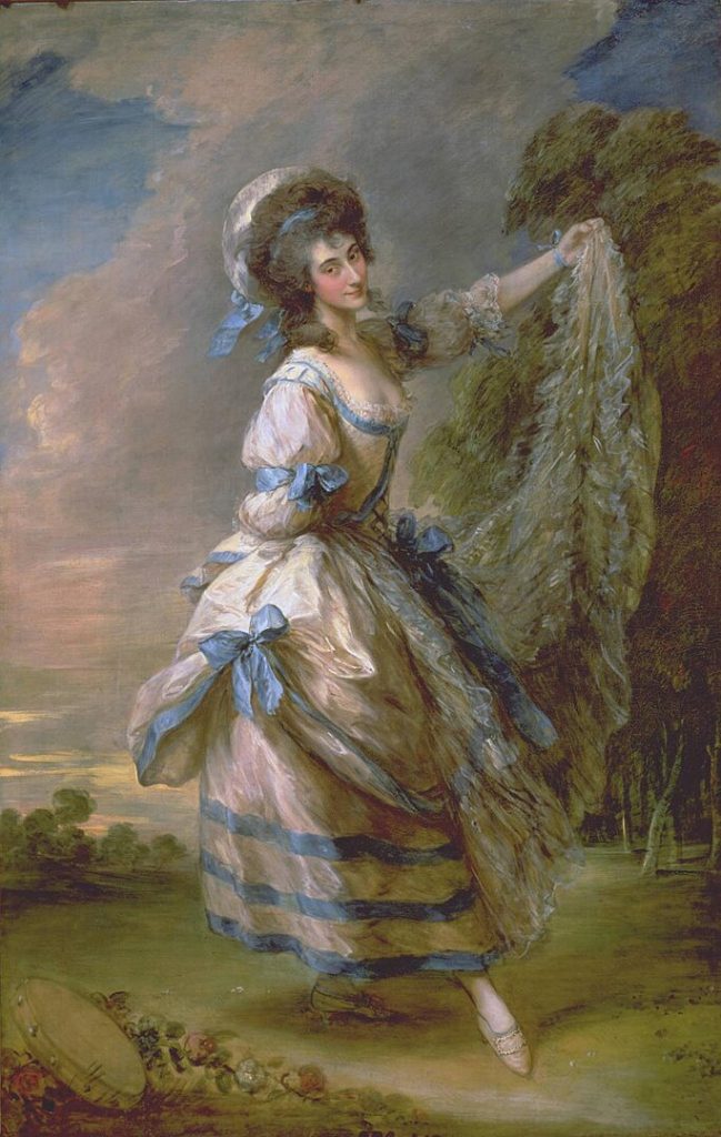 " Giovanna Baccelli," by Thomas Gainsborough.