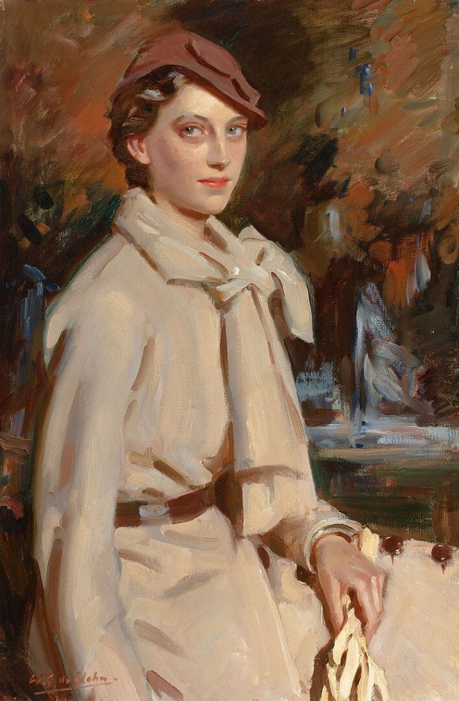 "Jane Austen Autumn," by Wilfrid Gabriel de Glehn.