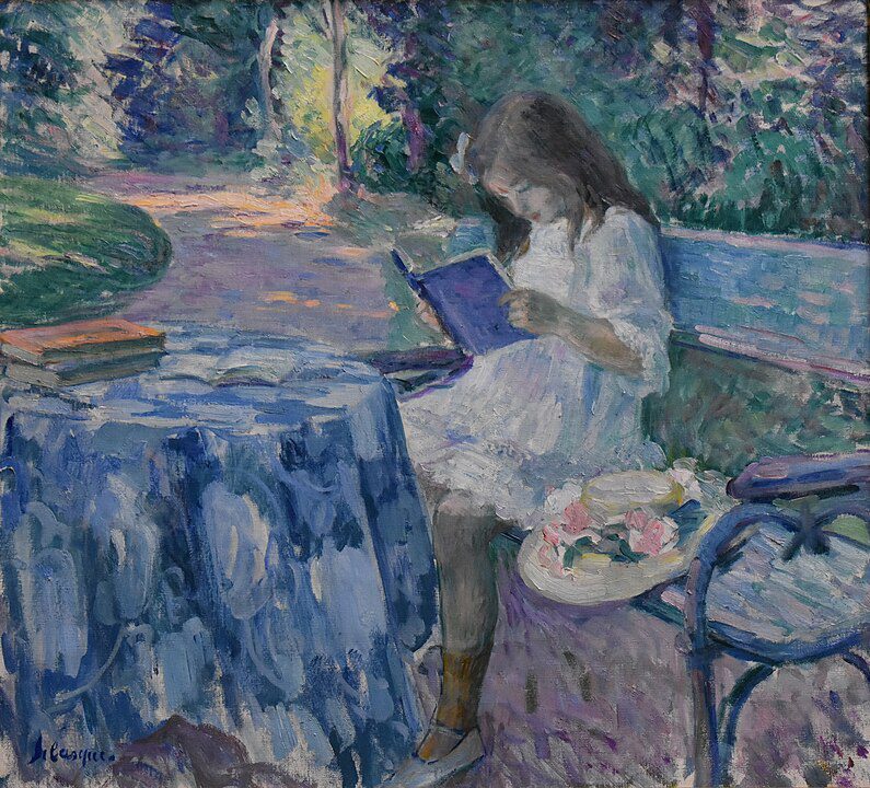 "La Lecture," by Henri Lebasque.