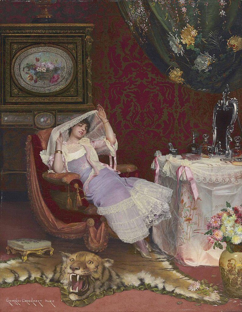 "Le Boudoir," by Georges Croegaert.