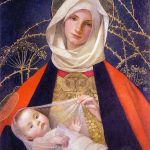 "Madonna And Child," by Marianne Stokes.