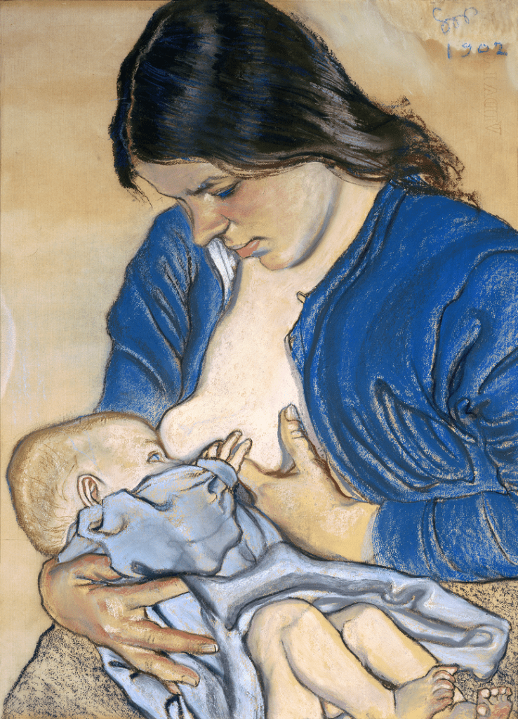 "Motherhood," by Stanisław Wyspiański.