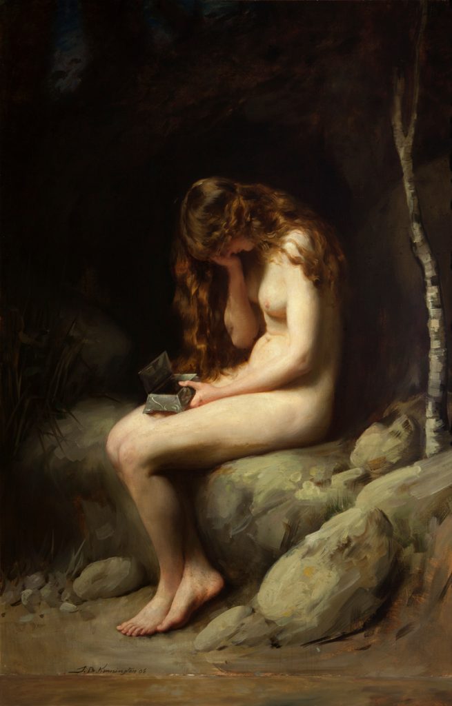 "Pandora," by Thomas Kennington.