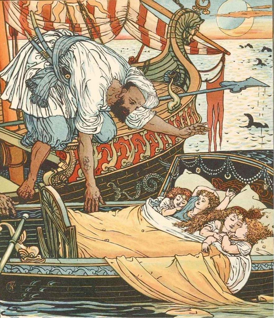 "Princess Belle Etoille" by Walter Crane.