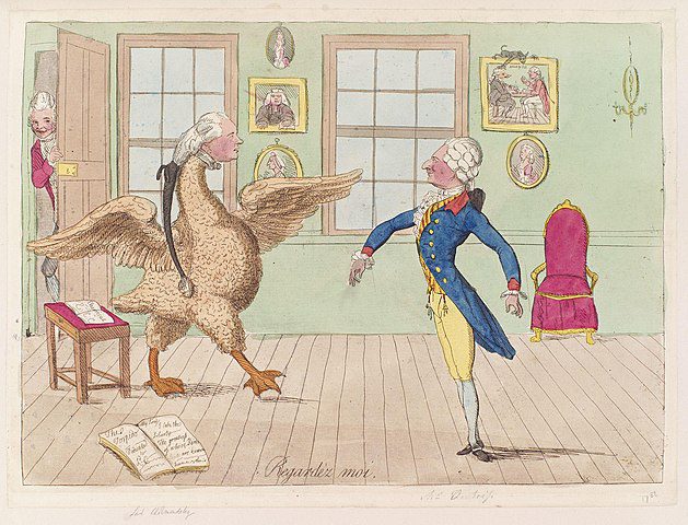 "Regardez Moi," by James Gillray.