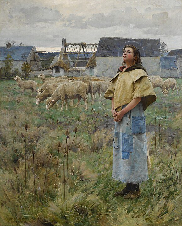 "St. Genevieve," by Charles Sprague Pearce.