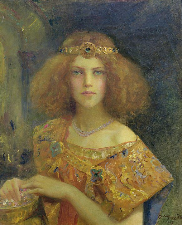 "Salammbo," by Gaston Bussière.