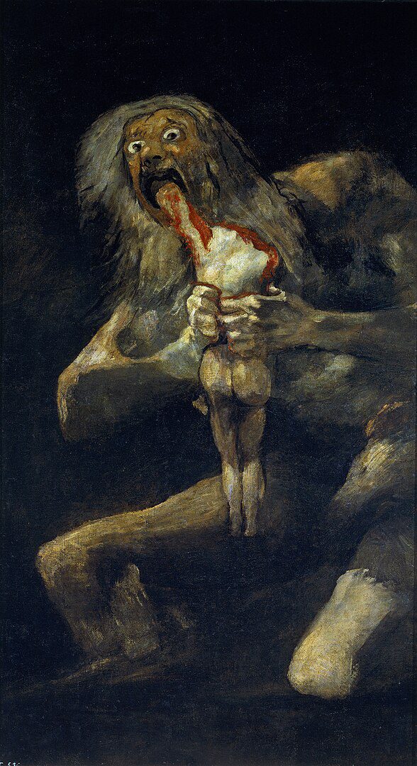 Inspiration: “Saturn Devouring His Son,” by Francisco Goya