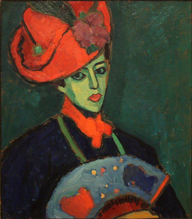 "Schokko With Red Hat," by Alexej Von Jawlensky.