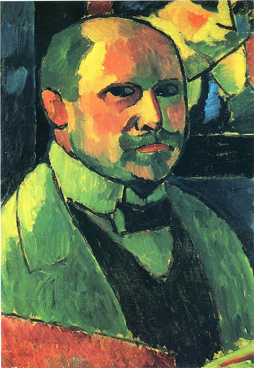 "Self Portrait," by Alexej Von Jawlensky.