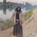 "Solitude," by Charles Sprague Pearce.