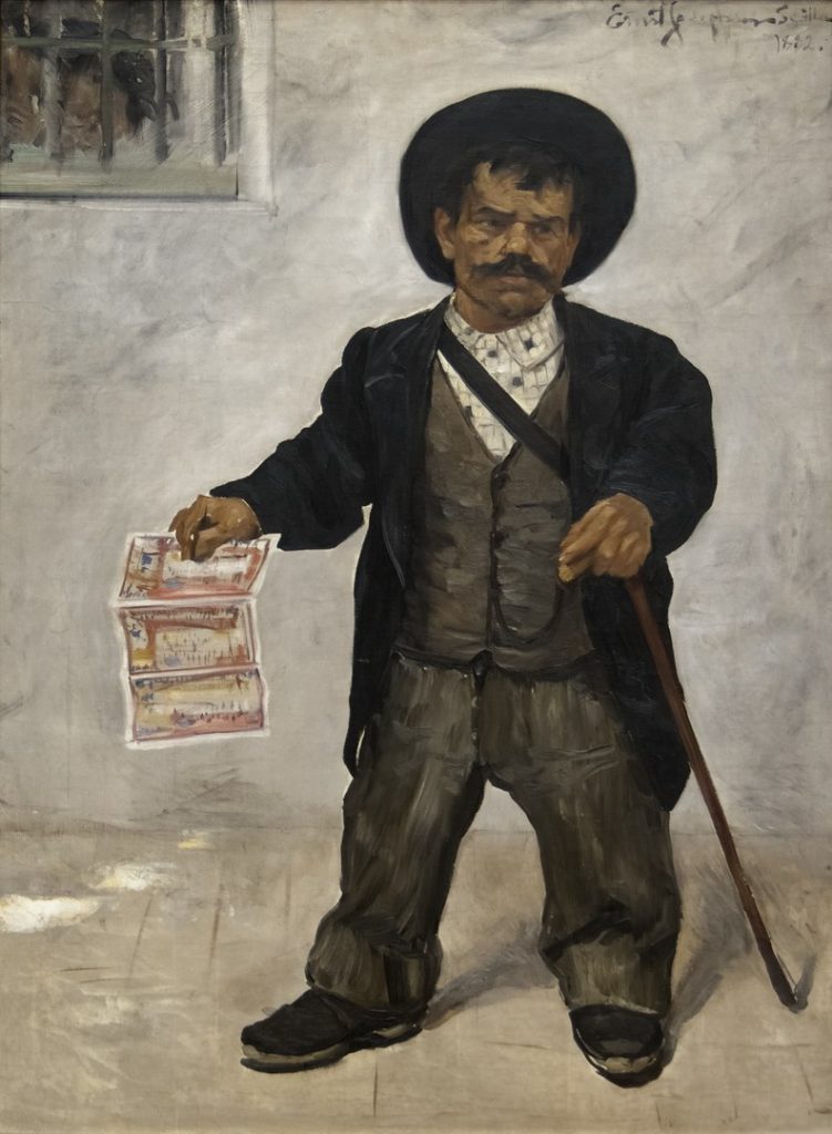 "Spanish Dwarf Thielska," by Ernst Josephson.