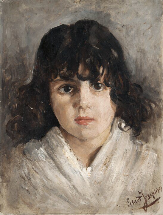 "Spanish Girl Study," by Ernst Josephson.