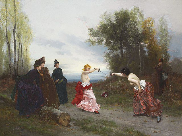 "The Duel," by Émile Bayard.