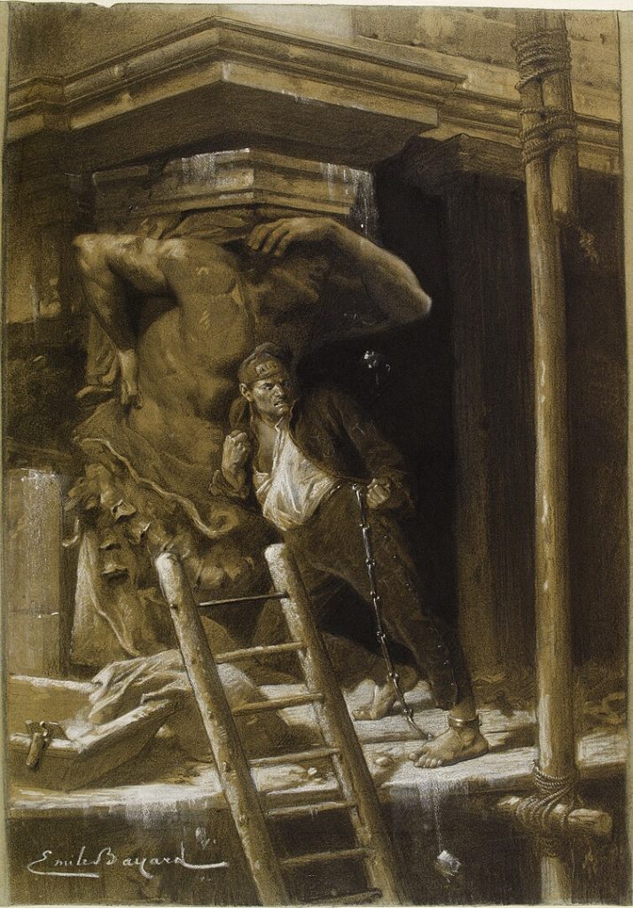 "The Hunchback Of Notre Dame," by Émile Bayard.