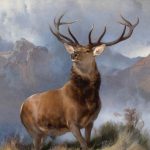 "The Monarch Of The Glen," by Edwin Landseer.