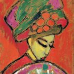 "Young Girl With A Flowered Hat," by Alexej Von Jawlensky.