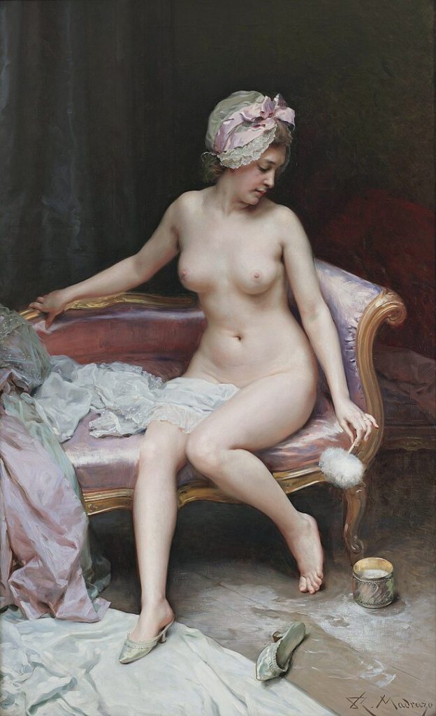 "After The Bath," by Raimundo Madrazo.