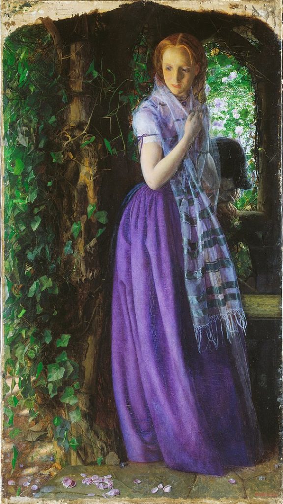 "April Love," by Arthur Hughes.