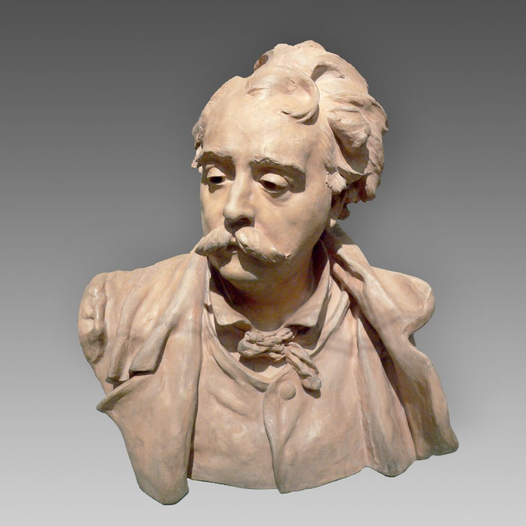 "Bust Of Sculptor Albert Ernest Carrier-Belleuse," by Auguste Rodin.