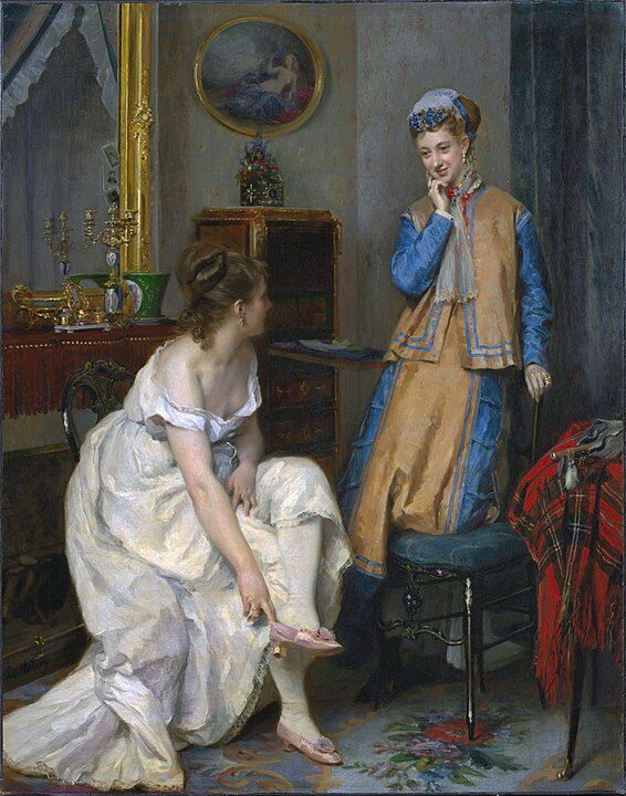 "Confidences," by Raimundo Madrazo.