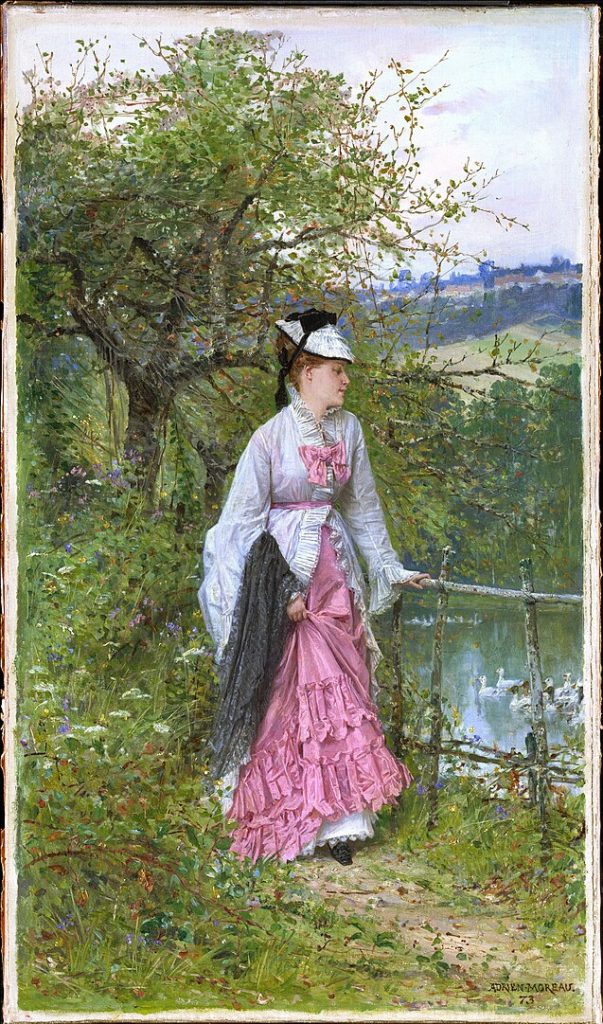 "Contemplation," by Adrien Moreau.