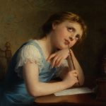 "Distant Thoughts," by Fritz Zuber-Bühler.